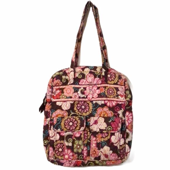 Vera Bradley Retired 2007 Mod Floral Backpack Bag - Picture 1 of 16